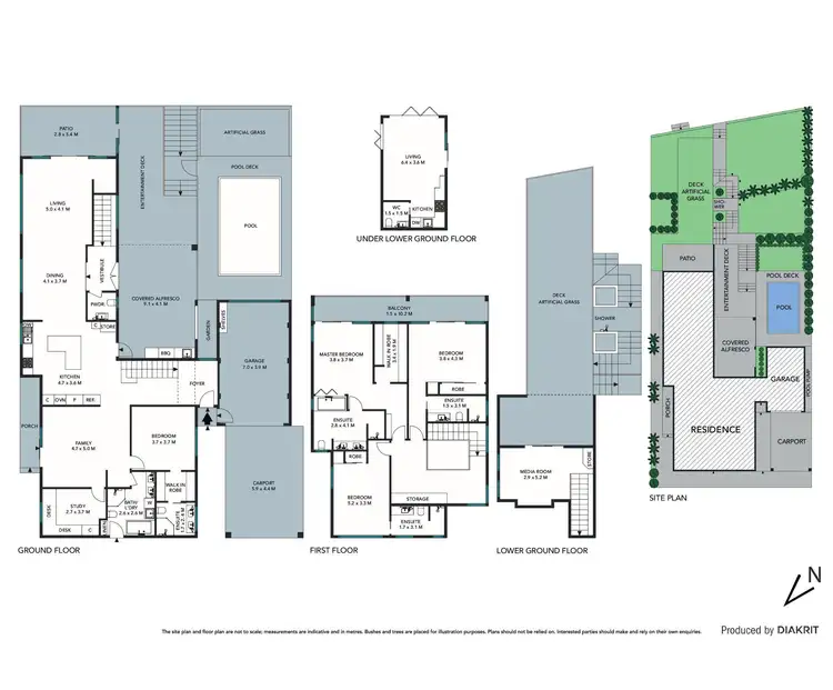 Floorplan of Homely house listing, 46A Woodlands Road, Taren Point NSW 2229