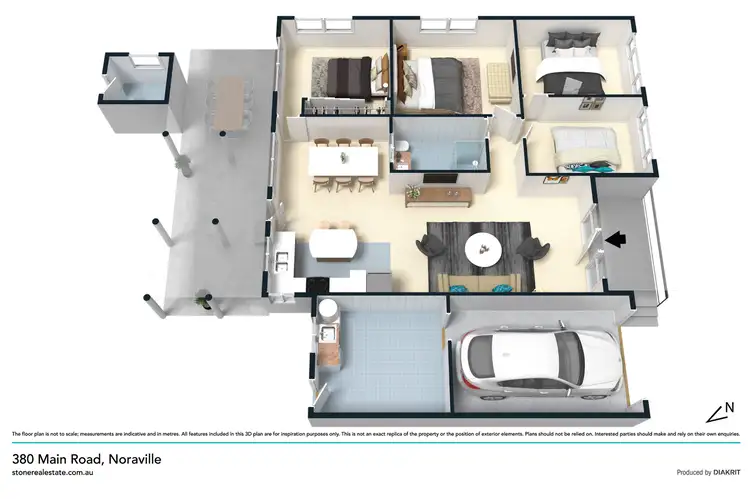 Floorplan of Homely house listing, 380 Main Road, Noraville NSW 2263