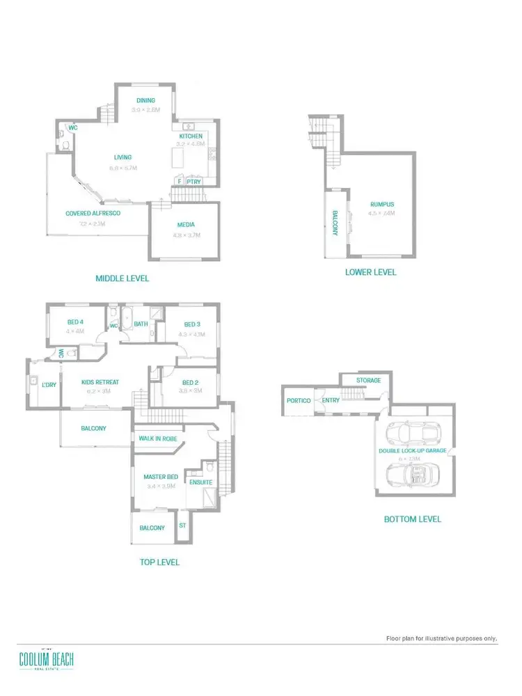 Floorplan of Homely house listing, 16 Jasper Court, Coolum Beach QLD 4573