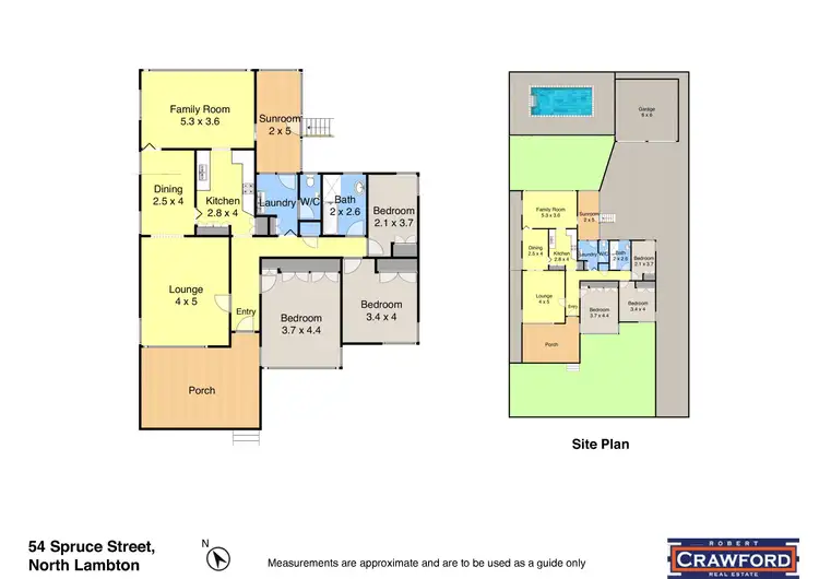 Floorplan of Homely house listing, 54 Spruce Street, North Lambton NSW 2299