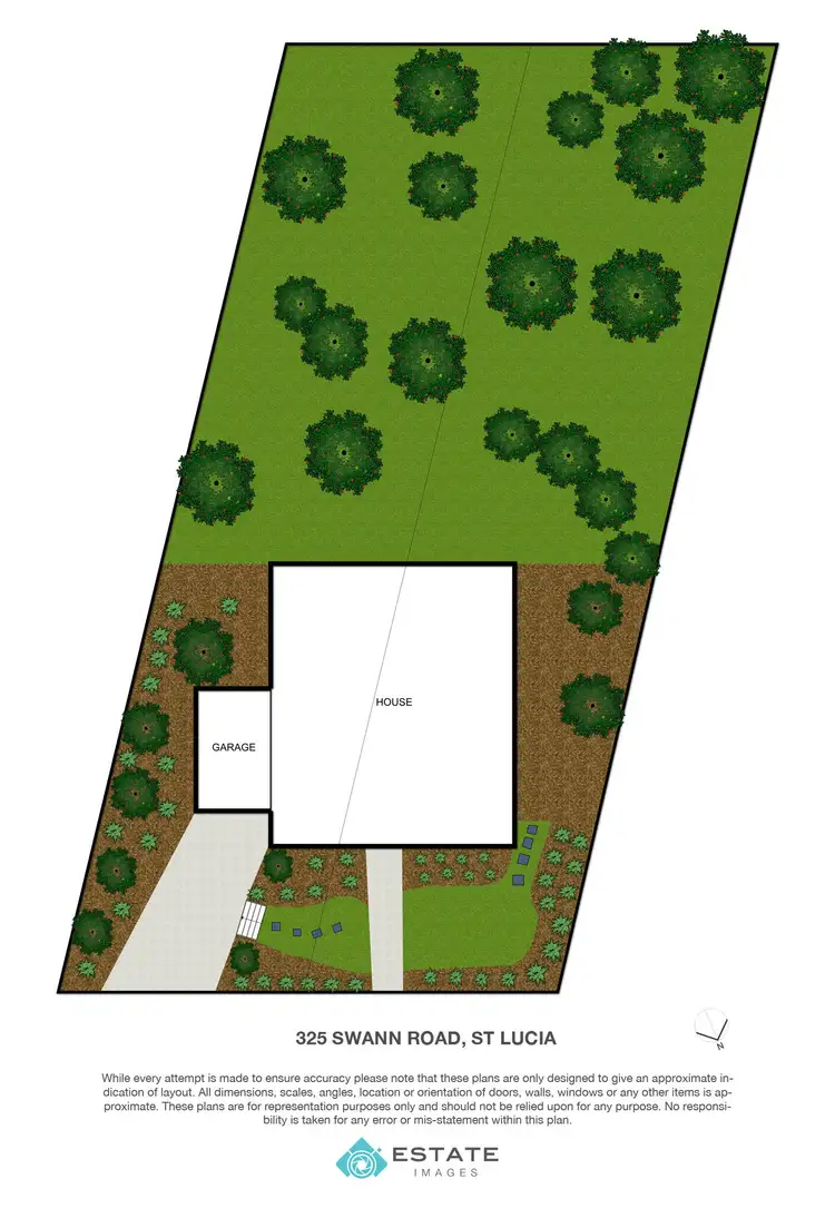 Floorplan of Homely house listing, 325 Swann Road, St Lucia QLD 4067
