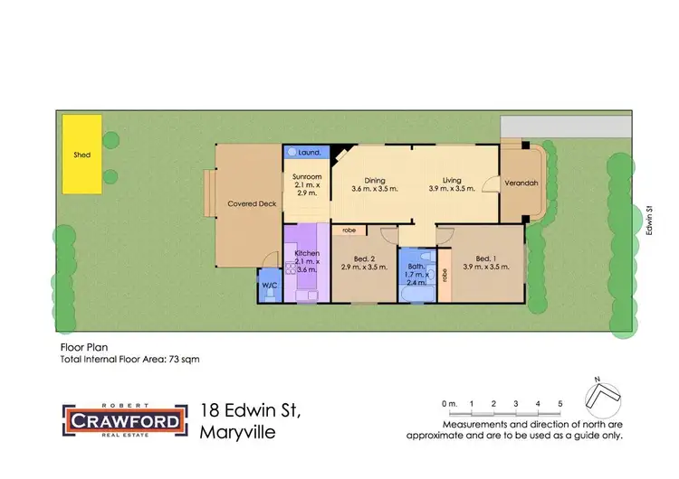 Floorplan of Homely house listing, 18 Edwin Street, Maryville NSW 2293