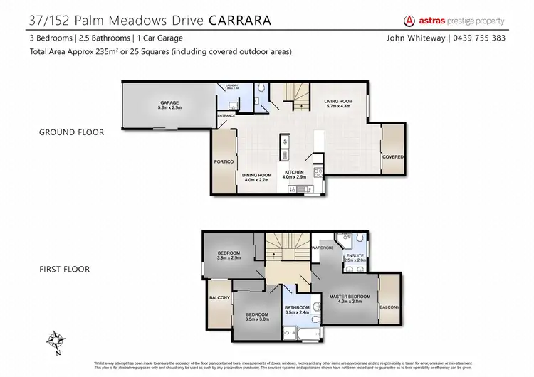 Floorplan of Homely house listing, 37/152 Palm Meadows Drive, Carrara QLD 4211