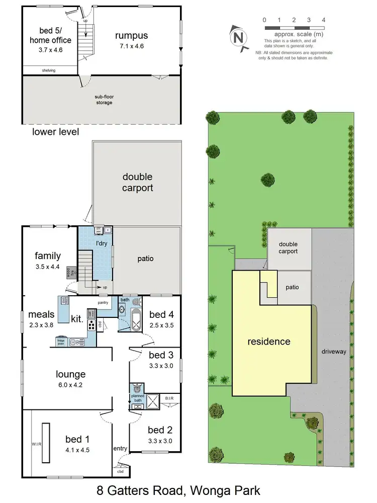 Floorplan of Homely house listing, 8 Gatters Road, Wonga Park VIC 3115