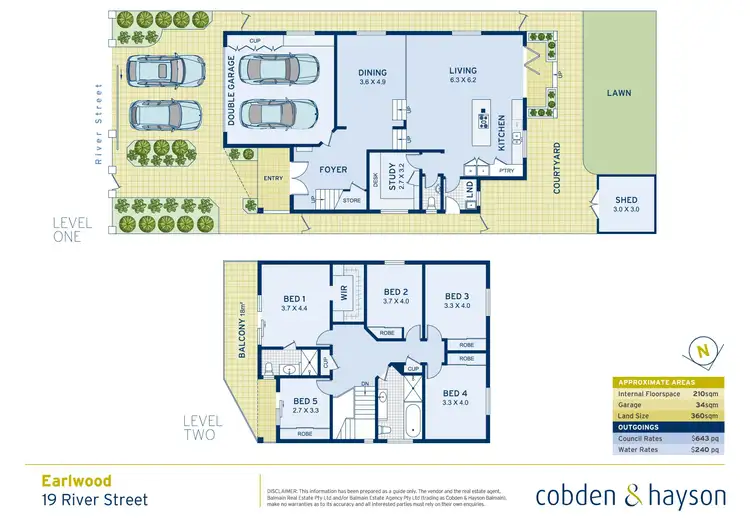 Floorplan of Homely house listing, 19 River Street, Earlwood NSW 2206