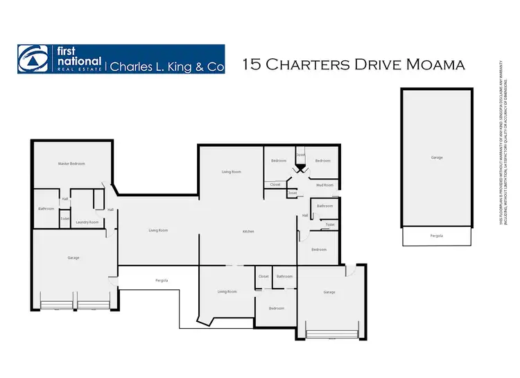 Floorplan of Homely house listing, 15 Charters Drive, Moama NSW 2731