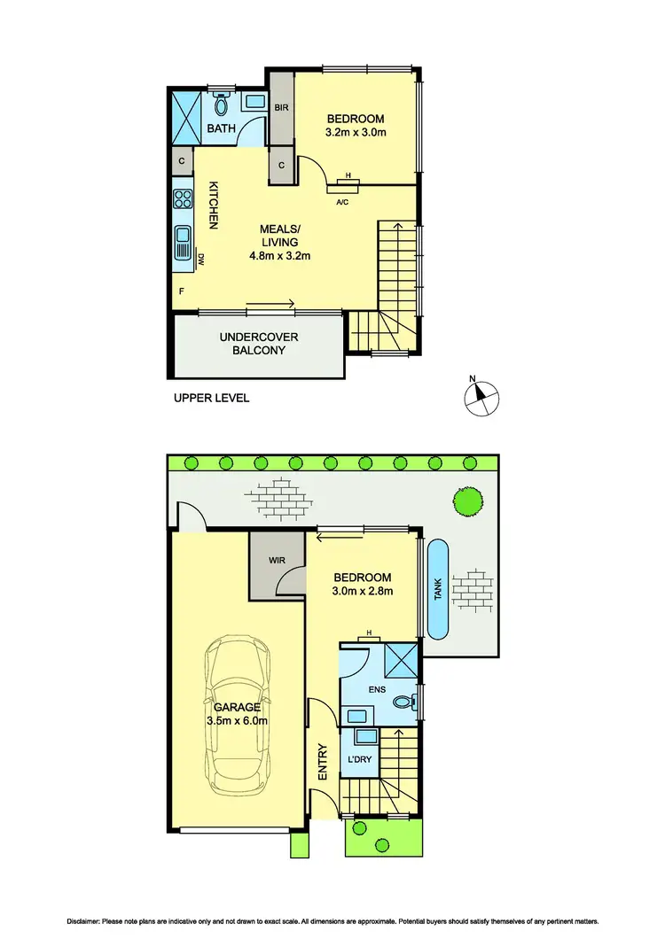 Floorplan of Homely townhouse listing, 4/11-13 Ashley Street, Reservoir VIC 3073