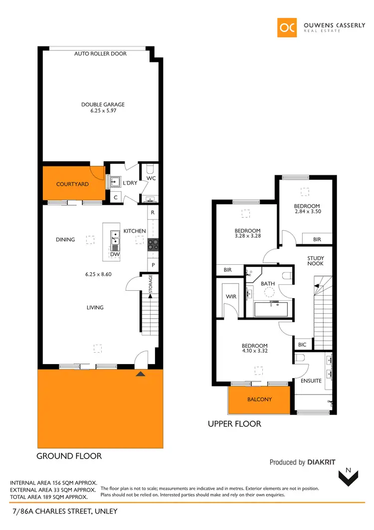 Floorplan of Homely townhouse listing, 7/86a Charles Street, Unley SA 5061