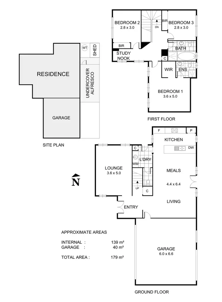 Floorplan of Homely apartment listing, 2/22 Hare Street, Fawkner VIC 3060