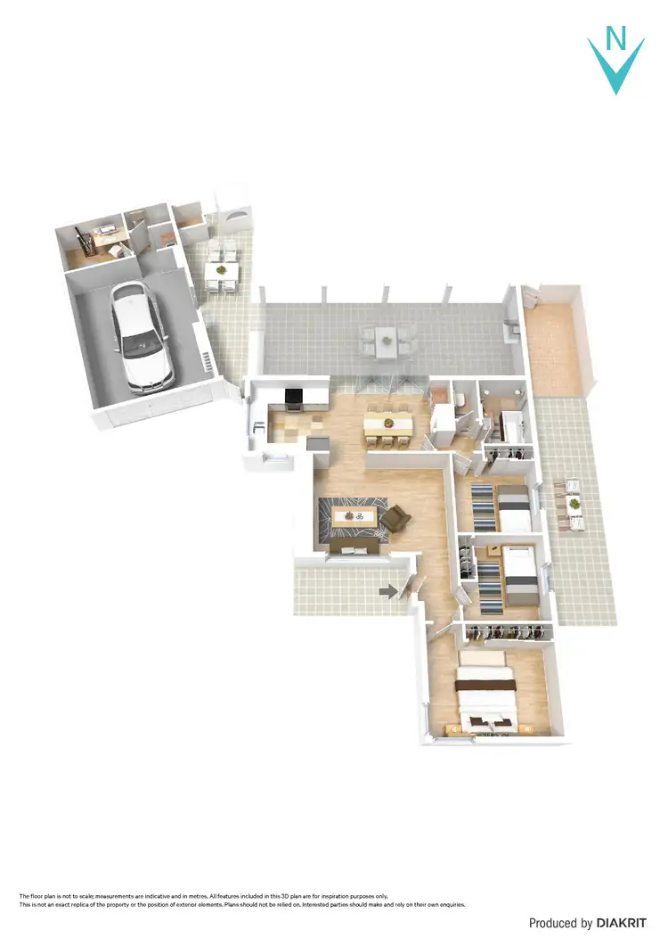 Floorplan of Homely house listing, 8 Terra Avenue, Mitchell Park SA 5043