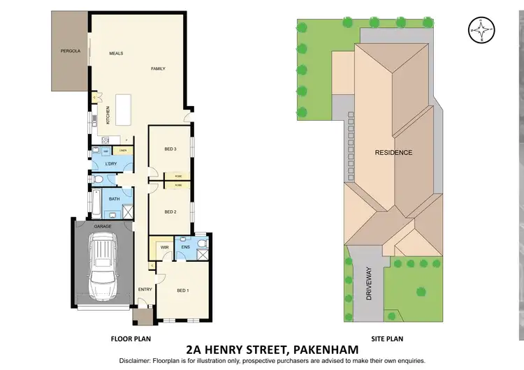 Floorplan of Homely house listing, 2A Henry Street, Pakenham VIC 3810