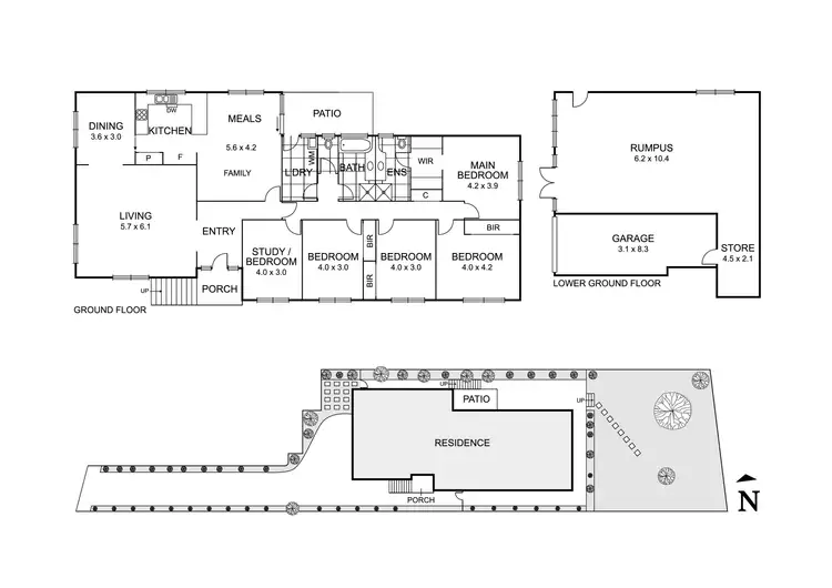 Floorplan of Homely house listing, 50 Mandella Street, Templestowe VIC 3106