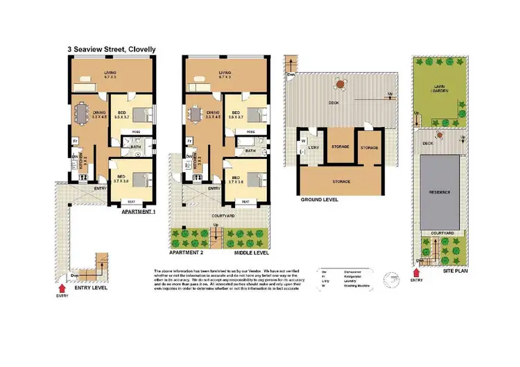 Floorplan of Homely house listing, 3 Seaview Street, Clovelly NSW 2031