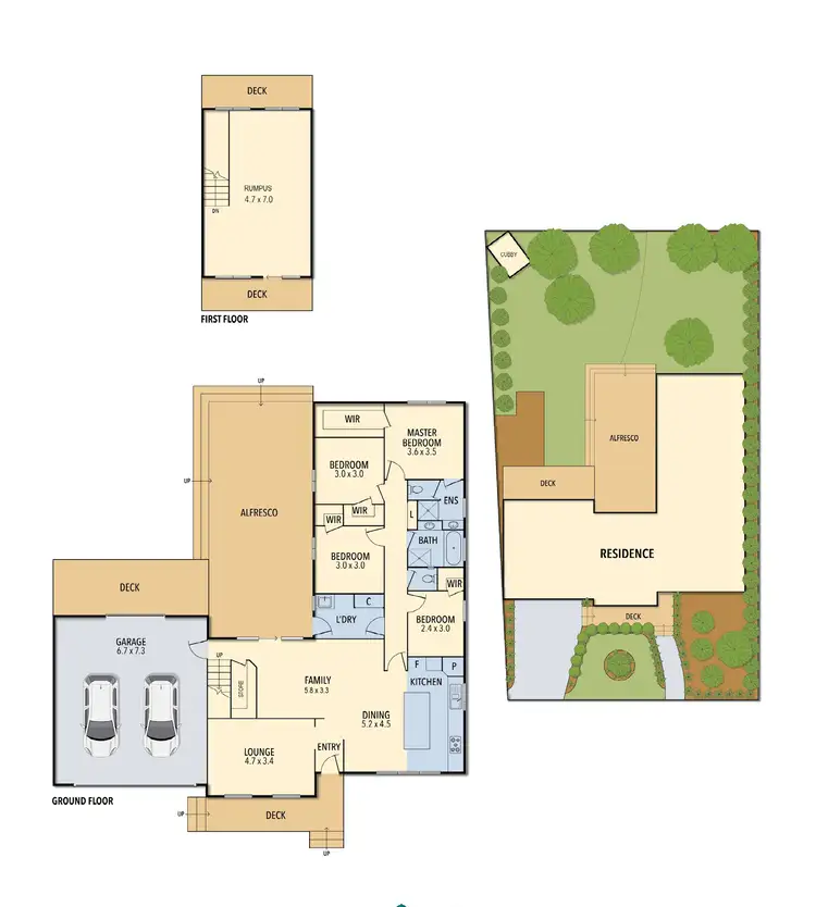 Floorplan of Homely house listing, 17 Callistemon Crescent, Drouin VIC 3818