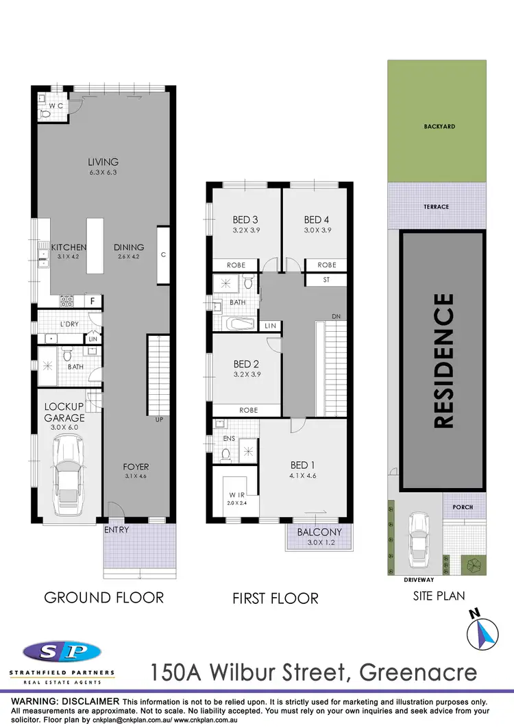 Floorplan of Homely house listing, 150a Wilbur Street, Greenacre NSW 2190