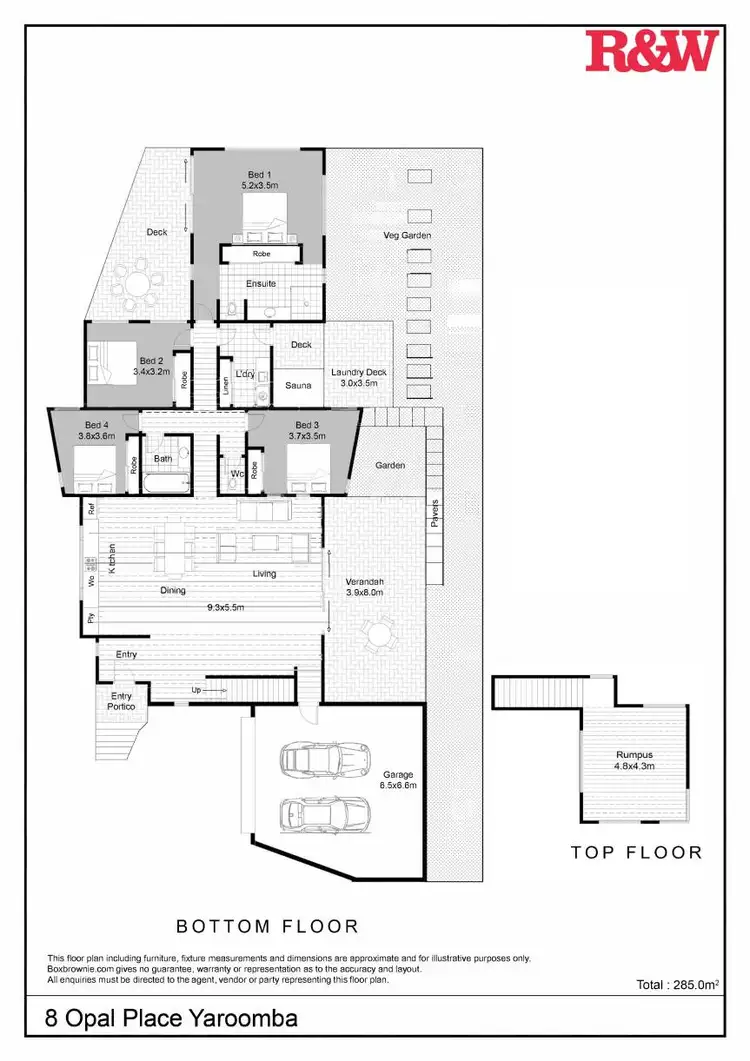 Floorplan of Homely house listing, 8 Opal Place, Yaroomba QLD 4573