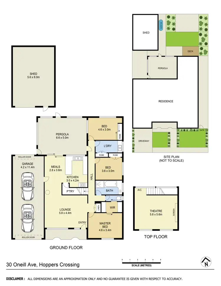 Floorplan of Homely house listing, 30 O'Neill Avenue, Hoppers Crossing VIC 3029