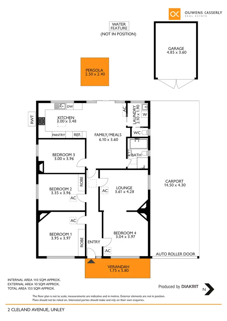 Floorplan of Homely house listing, 2 Cleland Avenue, Unley SA 5061