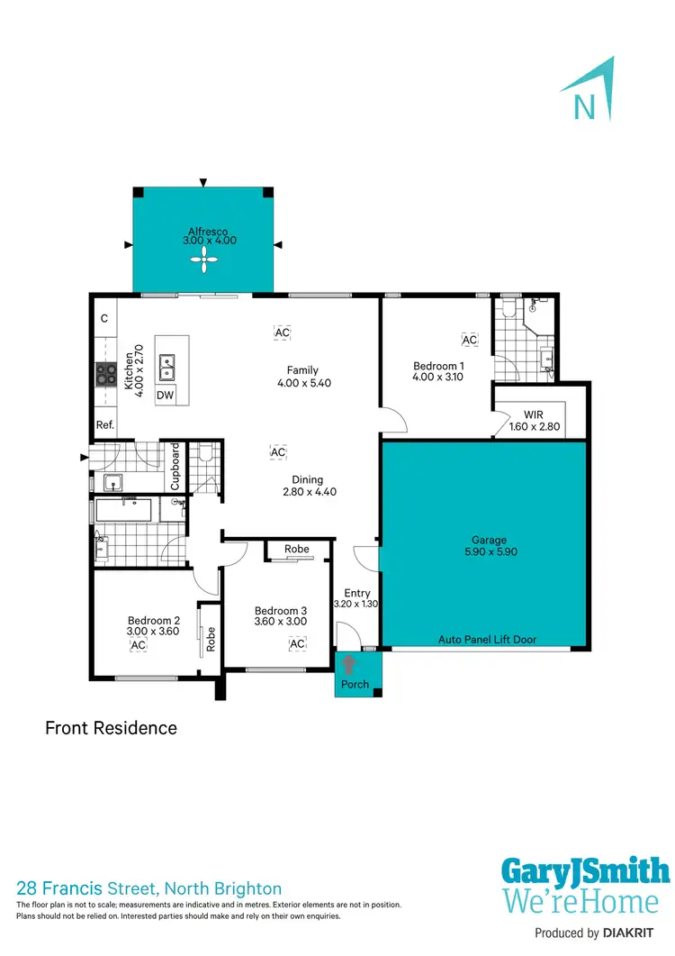 Floorplan of Homely house listing, 28A Francis Street, North Brighton SA 5048