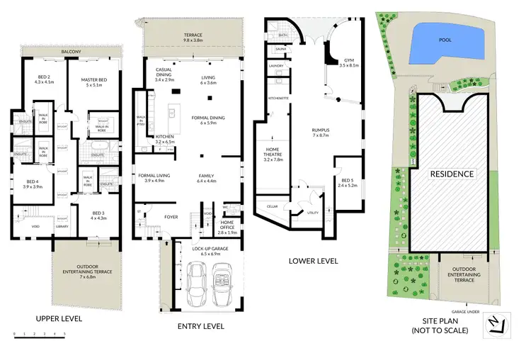 Floorplan of Homely house listing, 1B Clairvaux Road, Vaucluse NSW 2030