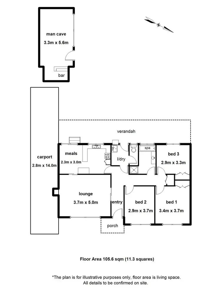 Floorplan of Homely house listing, 298 Don Road, Healesville VIC 3777