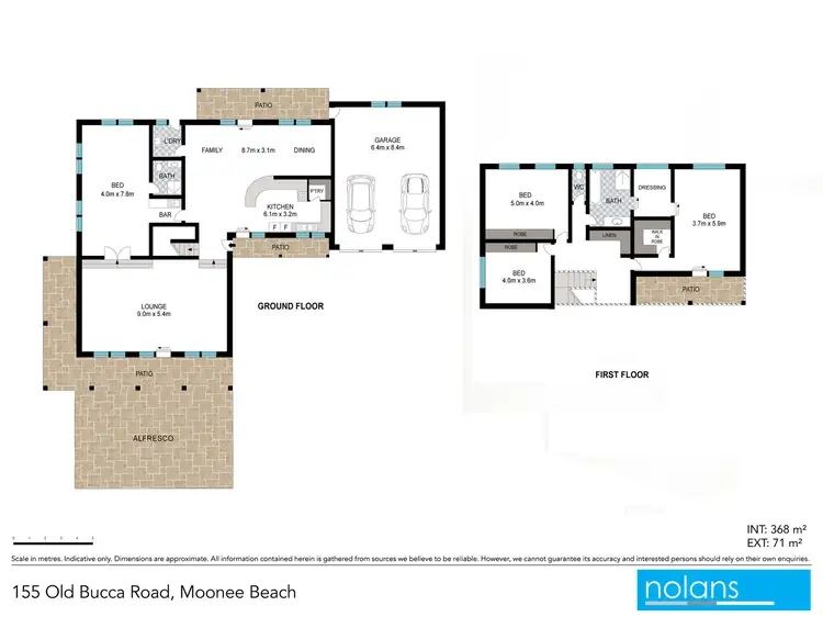 Floorplan of Homely house listing, 155 Old Bucca Road, Moonee Beach NSW 2450
