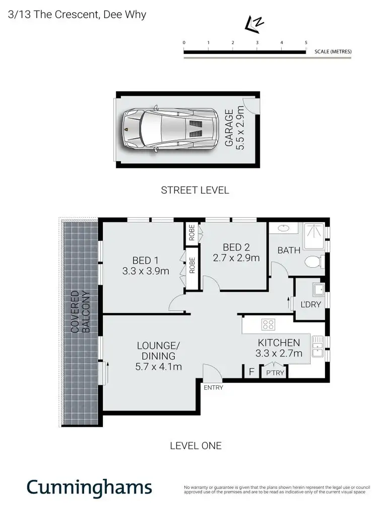 Floorplan of Homely apartment listing, 3/13 The Crescent, Dee Why NSW 2099