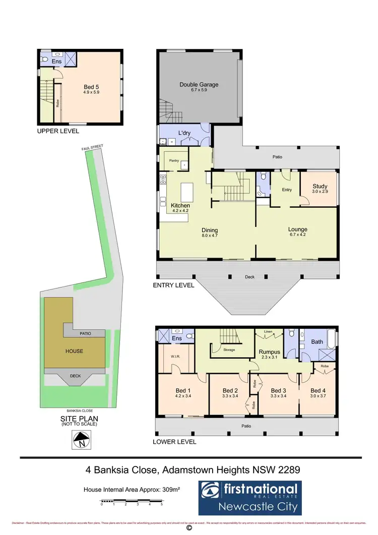 Floorplan of Homely house listing, 4 Banksia Close, Adamstown Heights NSW 2289