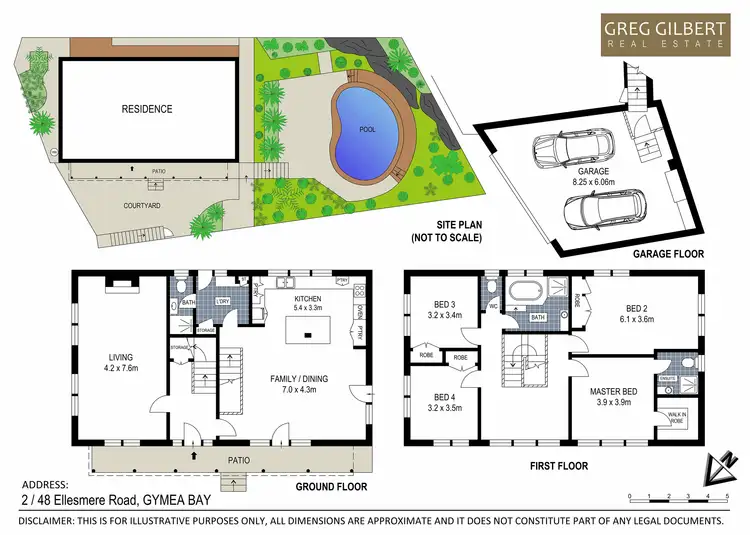 Floorplan of Homely house listing, 2/48 Ellesmere Road, Gymea Bay NSW 2227