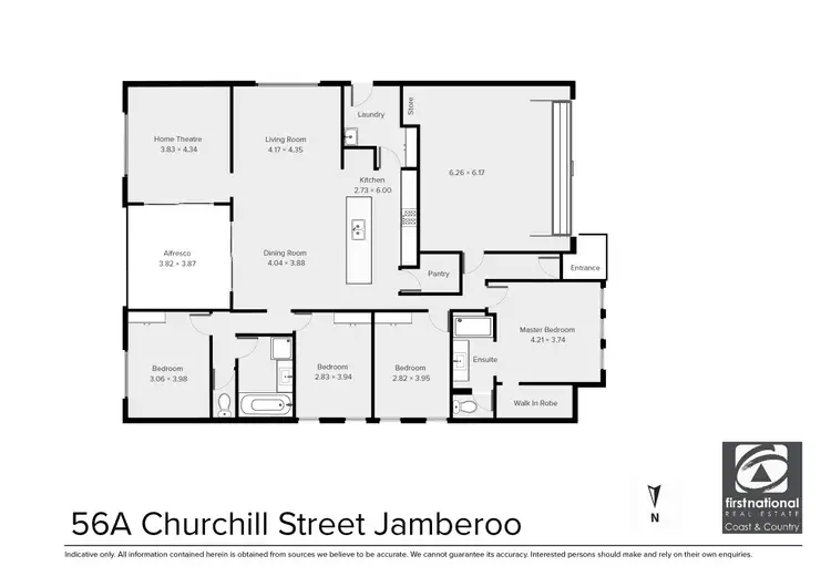 Floorplan of Homely house listing, 56A Churchill Street, Jamberoo NSW 2533
