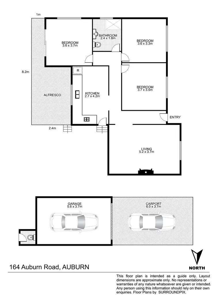 Floorplan of Homely house listing, 164 Auburn Road, Auburn NSW 2144