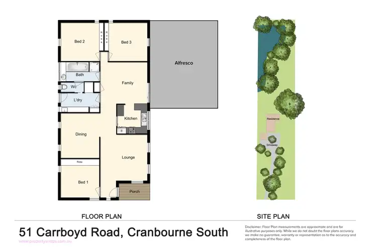 Floorplan of Homely house listing, 51 Carr-Boyd Road, Cranbourne South VIC 3977