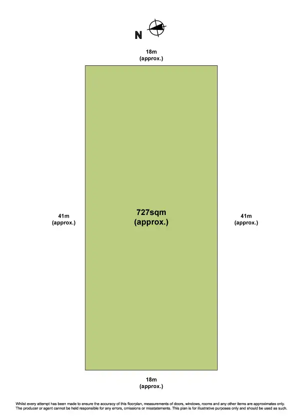 Floorplan of Homely land listing, 18 Stedman Court, Taylors Lakes VIC 3038