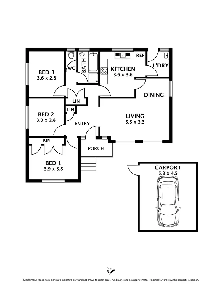 Floorplan of Homely house listing, 18 Blaxland Drive, Sunbury VIC 3429