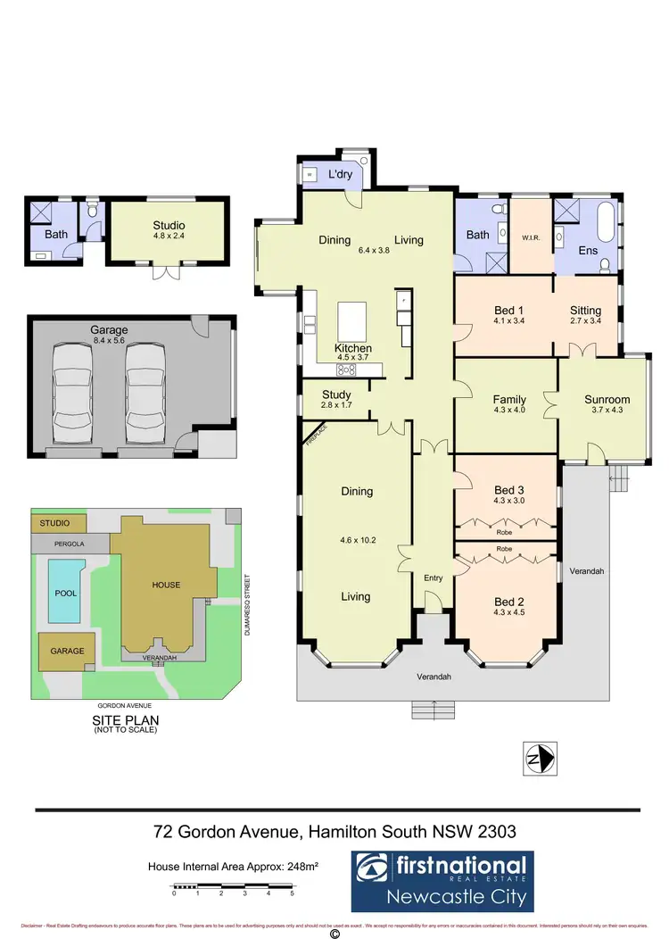 Floorplan of Homely house listing, 72 Gordon Avenue, Hamilton South NSW 2303