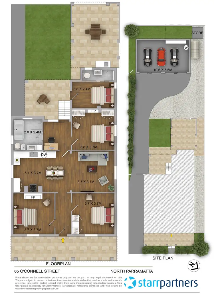 Floorplan of Homely house listing, 65 O'Connell Street, North Parramatta NSW 2151