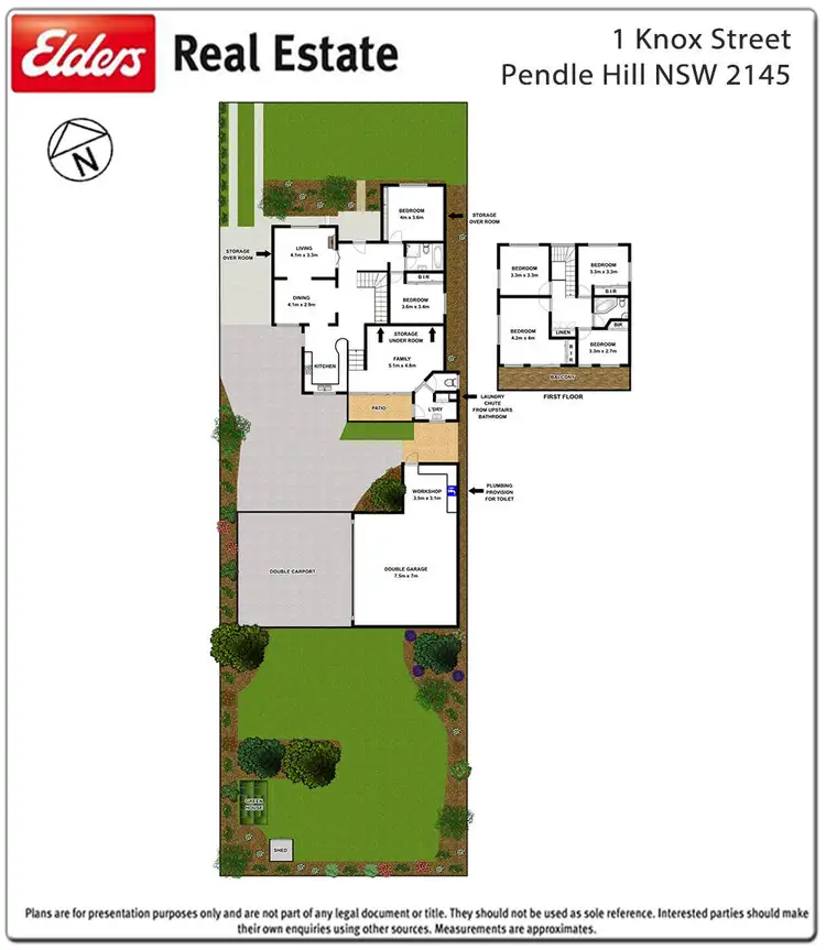Floorplan of Homely house listing, 1 Knox Street, Pendle Hill NSW 2145