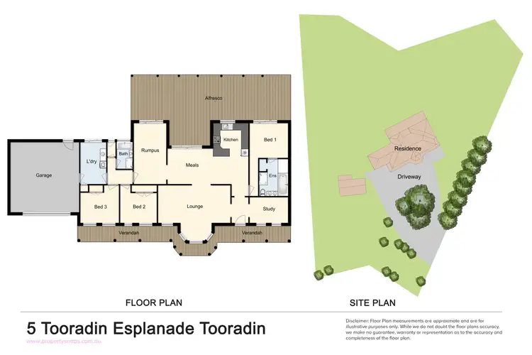 Floorplan of Homely house listing, 5 Tooradin Esplanade, Tooradin VIC 3980
