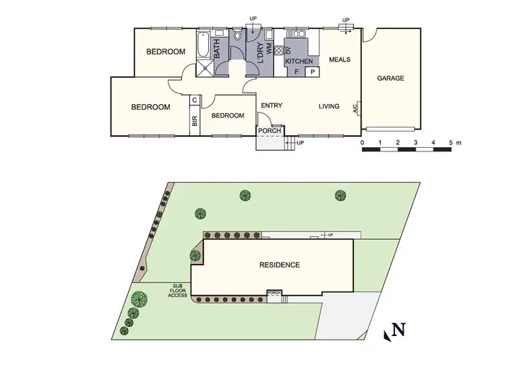 Floorplan of Homely house listing, 25 Paisley Avenue, Boronia VIC 3155