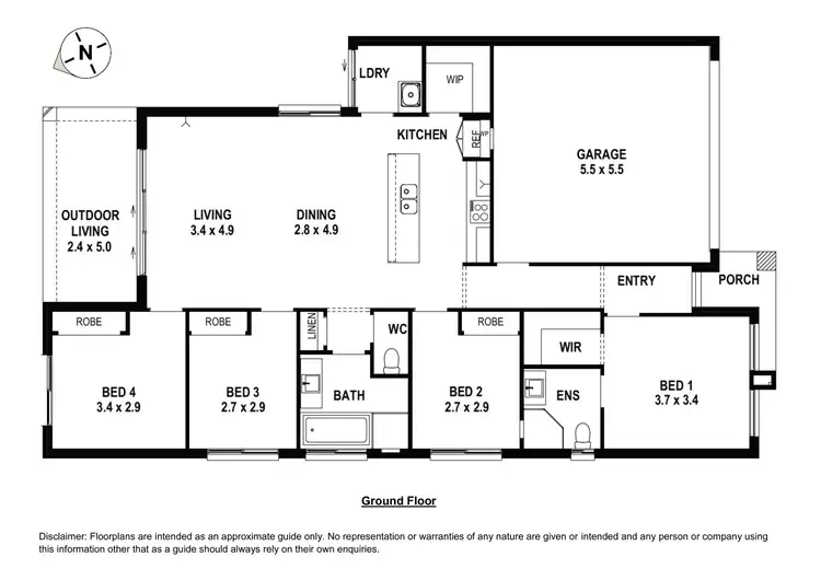 Floorplan of Homely house listing, 41 Arcadian Hills Crescent, Cobbitty NSW 2570