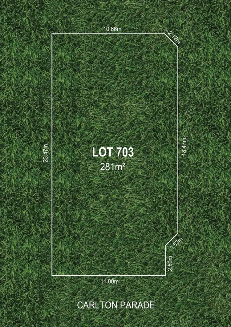 Floorplan of Homely land listing, 17 Carlton Parade, Torrensville SA 5031