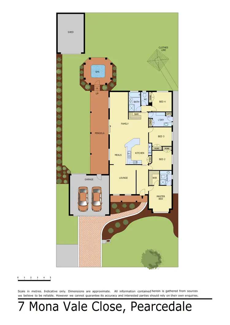 Floorplan of Homely house listing, 7 Mona Vale Close, Pearcedale VIC 3912