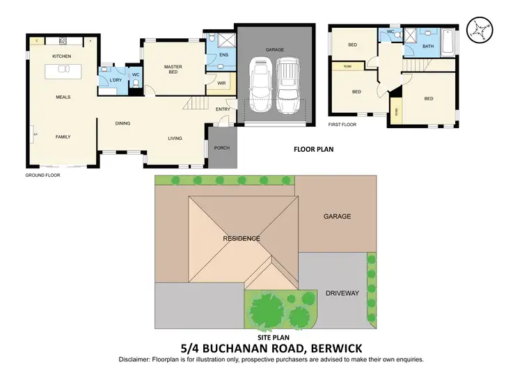 Floorplan of Homely house listing, 5/4 Buchanan Road, Berwick VIC 3806