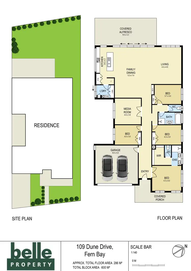 Floorplan of Homely house listing, 109 Dune Drive, Fern Bay NSW 2295