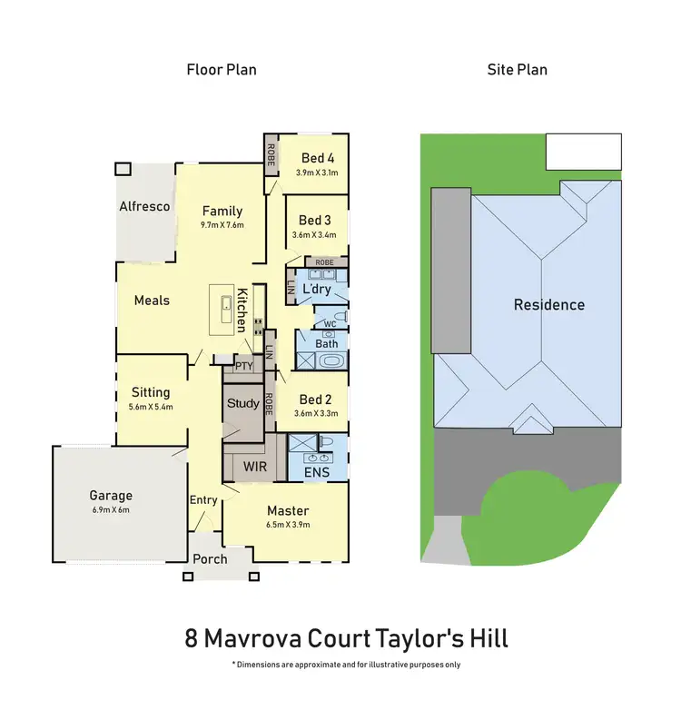 Floorplan of Homely house listing, 8 Mavora Court, Taylors Hill VIC 3037