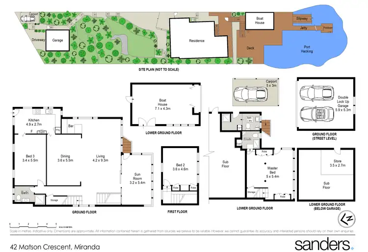 Floorplan of Homely house listing, 42 Matson Crescent, Miranda NSW 2228