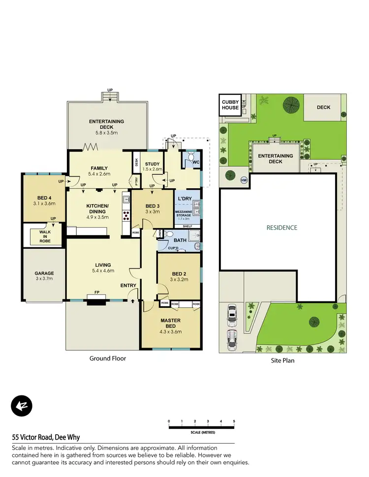 Floorplan of Homely house listing, 55 Victor Road, Dee Why NSW 2099