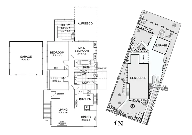 Floorplan of Homely house listing, 86 Rose Avenue, Templestowe Lower VIC 3107