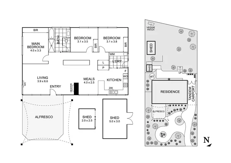 Floorplan of Homely house listing, 40 Coventry Street, Montmorency VIC 3094