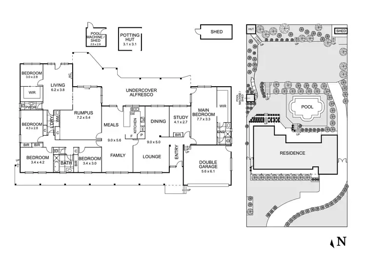 Floorplan of Homely house listing, 26 Dobell Drive, Eltham VIC 3095